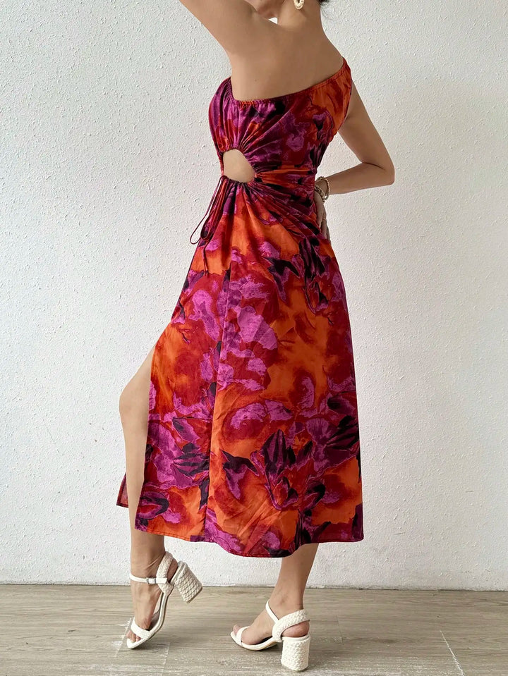 Sandra | One-Shoulder Knotted Bodycon Dress