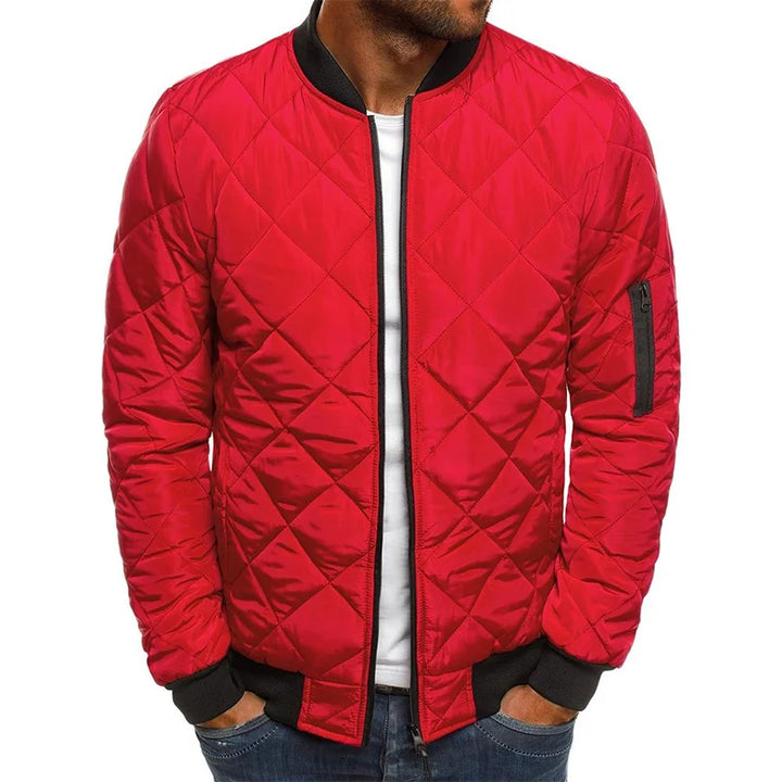 Daniel | Stylish Quilted Bomber Jacket