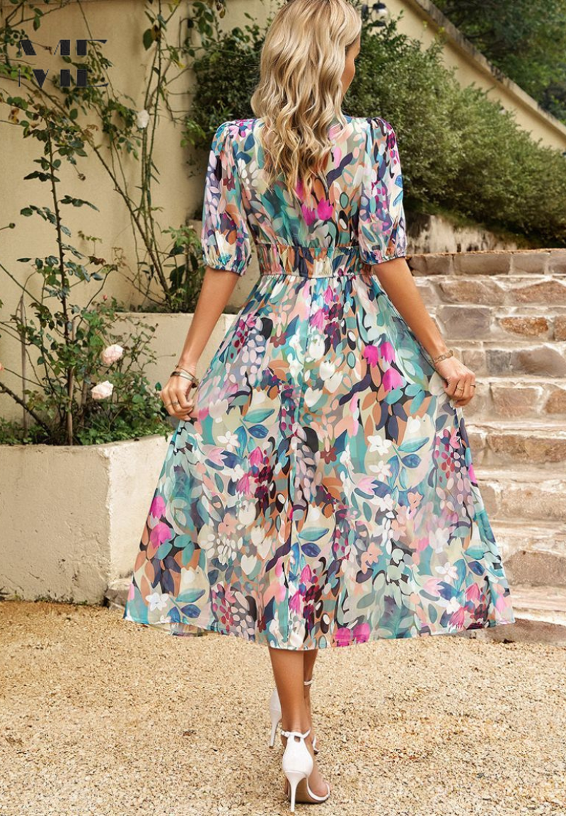 Chloe | Stylish Summer Floral Dress