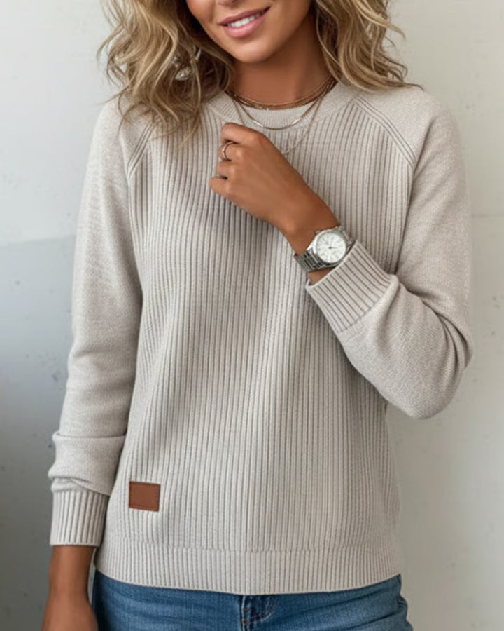 Trendy Round Neck Sweater