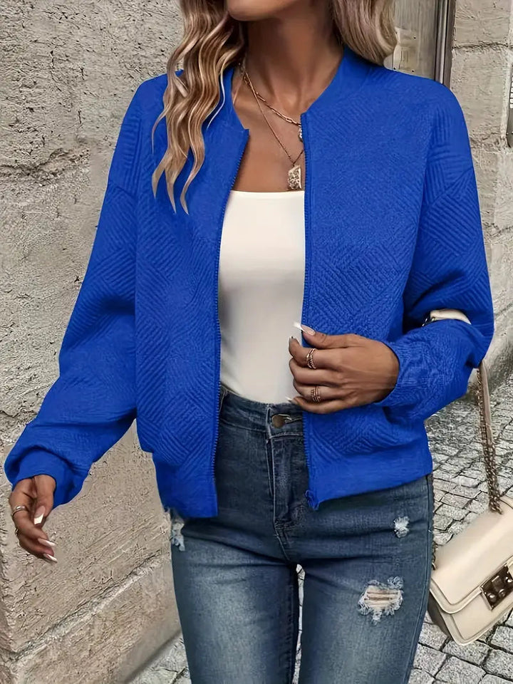 Seraphina – Spring Zipper Jacket