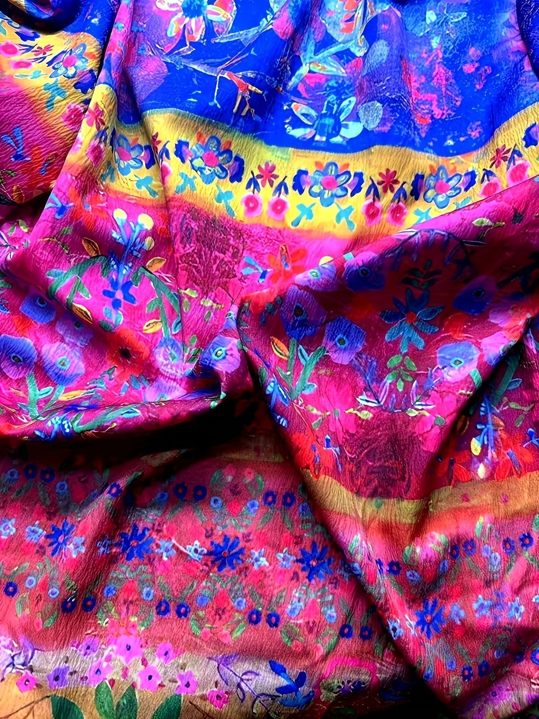 Lily | Vibrant Boho Button-Up