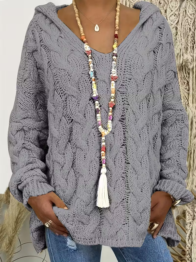 MYRALITH – CASUAL LONG SLEEVE KNITTED SWEATER