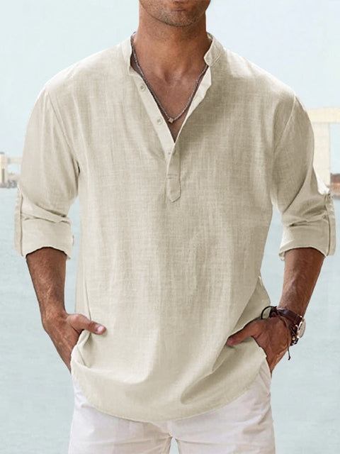 Leon | Classic Men's Linen Shirt