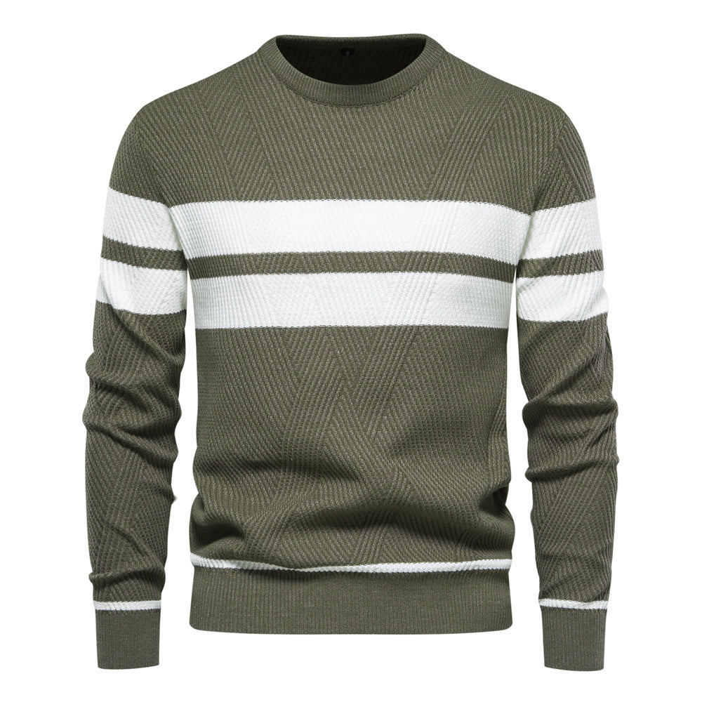 Hubert | Striped Knit Sweater