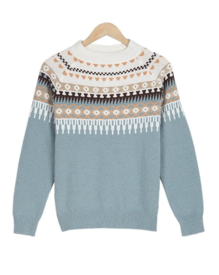 Isabelle - Nordic Elegance Knitted Sweater