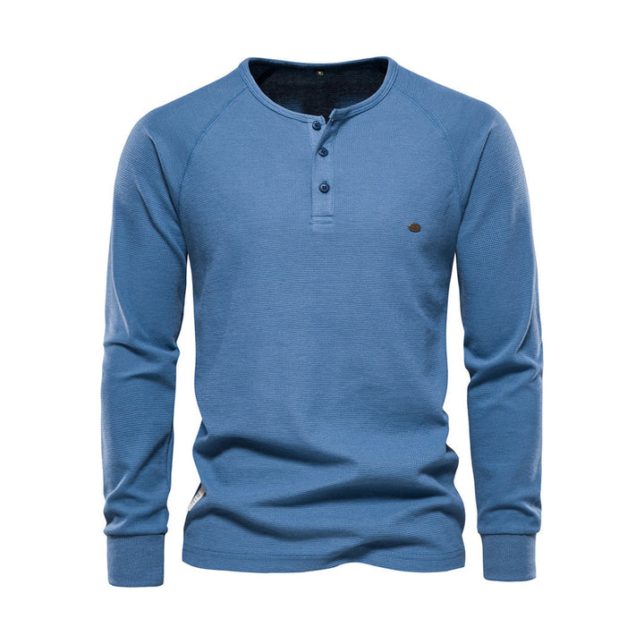 Isidore | Henley Neck Knit Jumper