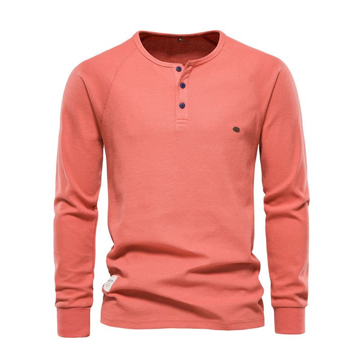 Isidore | Henley Neck Knit Jumper