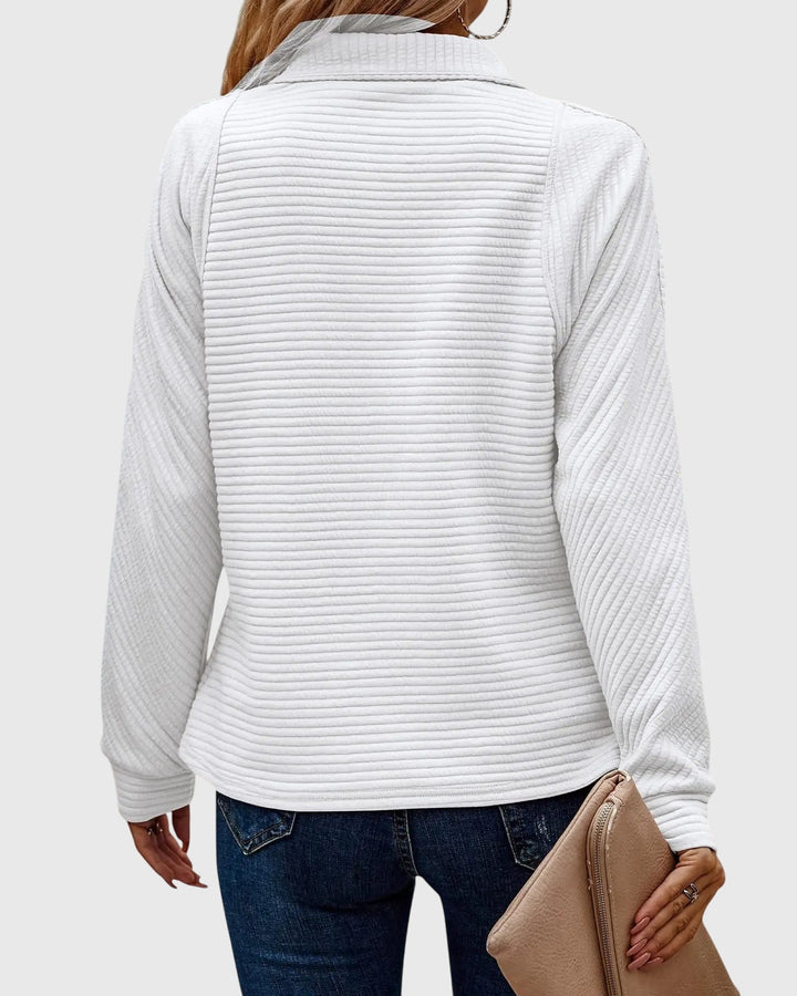Molly - Elegant Half-Zip Sweater
