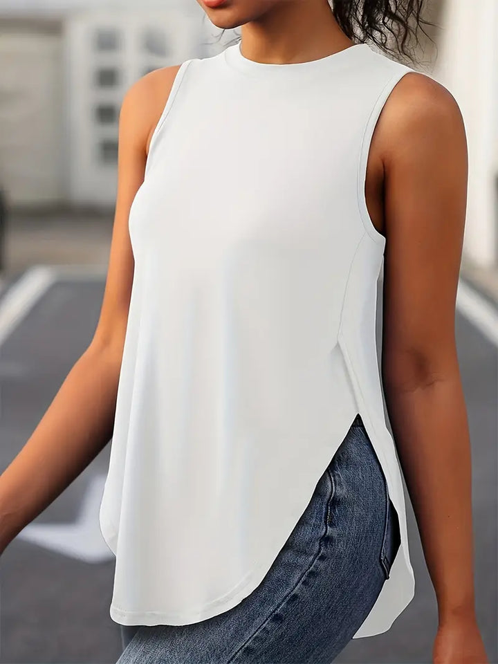 Sophia | Casual Sleeveless Relaxed Fit Top