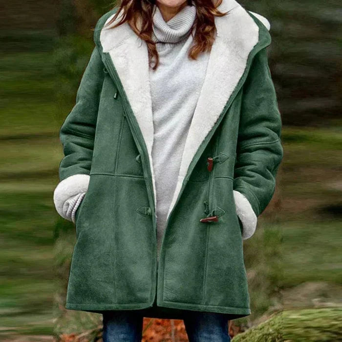 Emily - Elegant Fur-Lined Coat