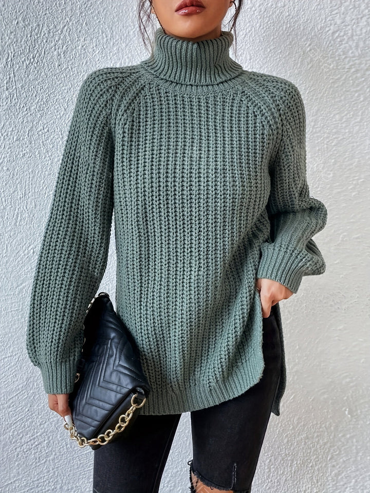 Isabella - Knitted Turtleneck Sweater