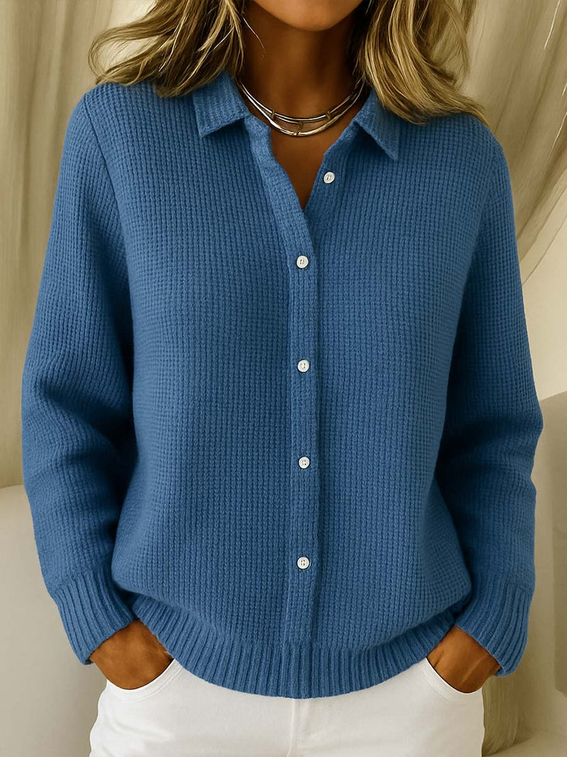 Nofar | Classic Knit Cardigan with Buttons