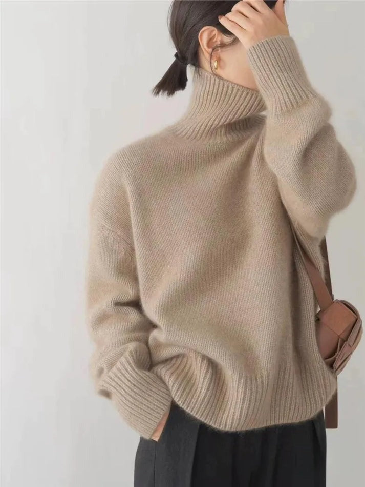 Joline® - Cashmere sweater with turtleneck