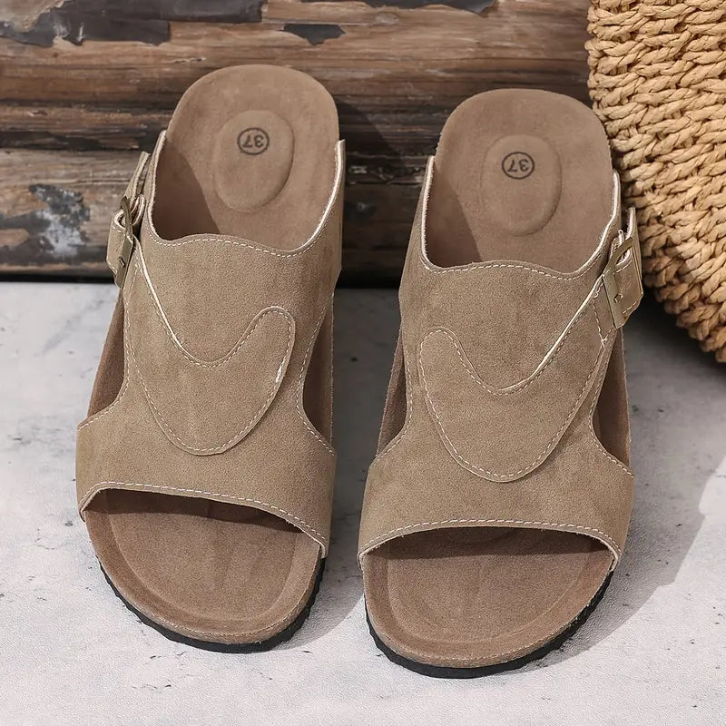 Lydia | Comfortable Summer Slip-On Sandals