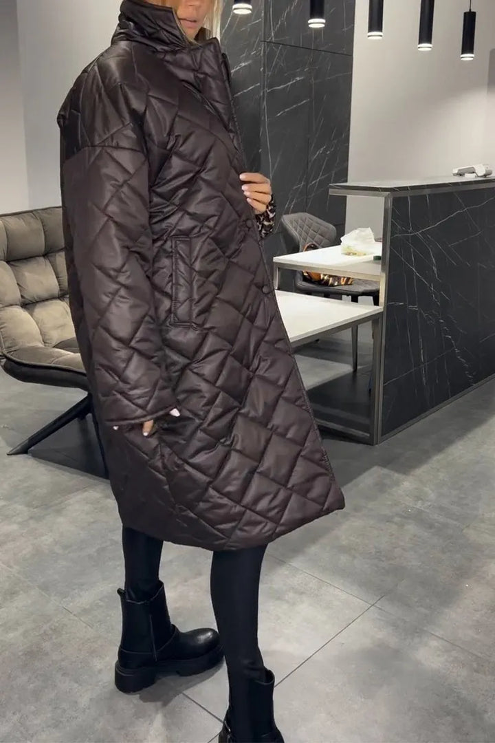 KENSINGTON – LUXE REVERSIBLE QUILTED COAT