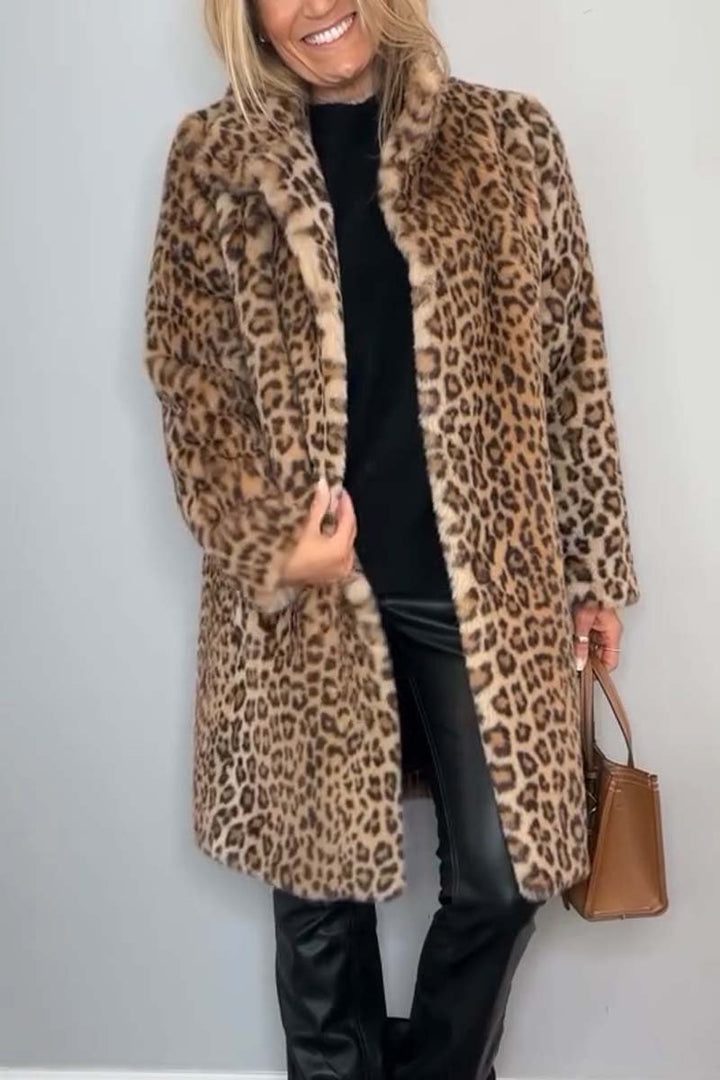 LIZZIE – LEOPARD PRINT COAT