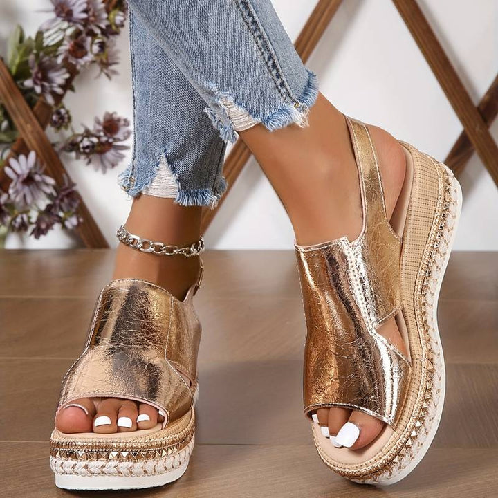 Menina | Stylish Comfortable Wedge Sandals