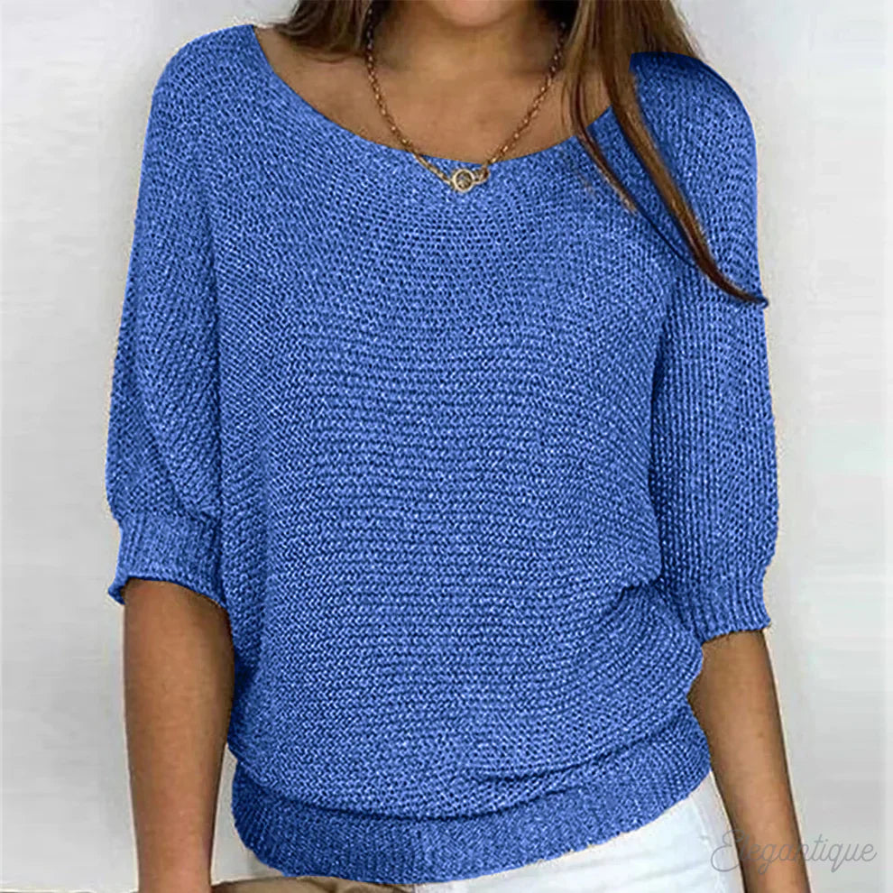 Luigia - Elegant Knit Sweater