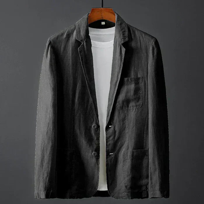 Aiden – Elegant Premium Linen Blazer